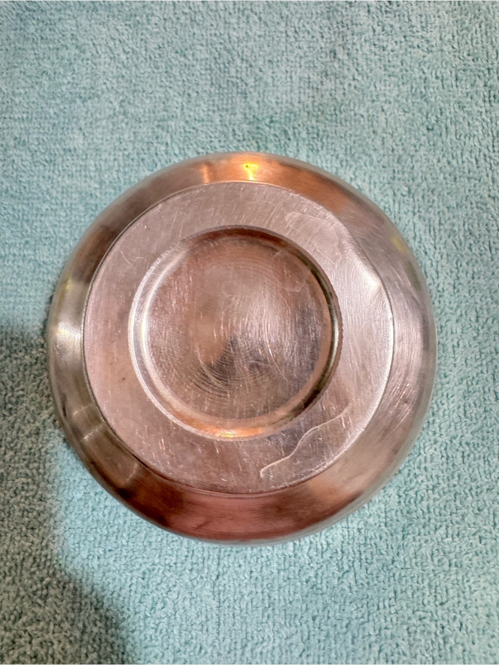 925 Sterling Silver-Covered Wooden Bowl – 120g Silver – 250g Capacity Hand made